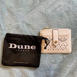 Dune London white cardholder